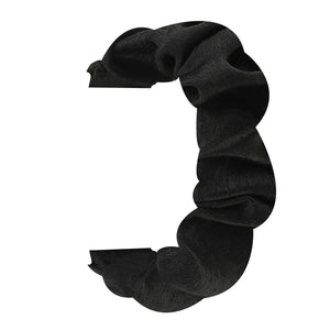 Black Scrunchie Garmin Vivoactive 3 Strap