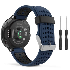 Navy Blue/Black Garmin Forerunner 230 Strap