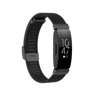 Black Metal Strap for Fitbit Ace 3
