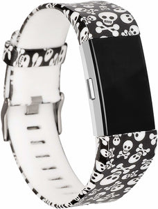 Punk Pattern Strap for Fitbit Charge 2