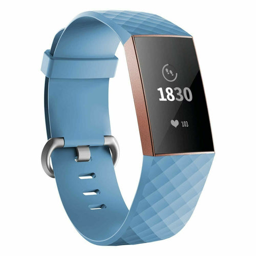 Light Blue Strap for Fitbit Charge 3