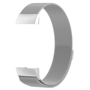 Silver Metal Strap for Fitbit Charge 4