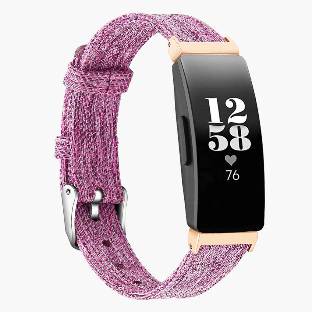 Fitbit inspire hr online purple band