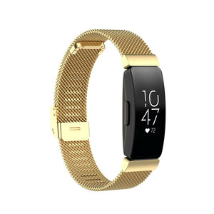 Gold Metal Strap for Fitbit Inspire 2Â