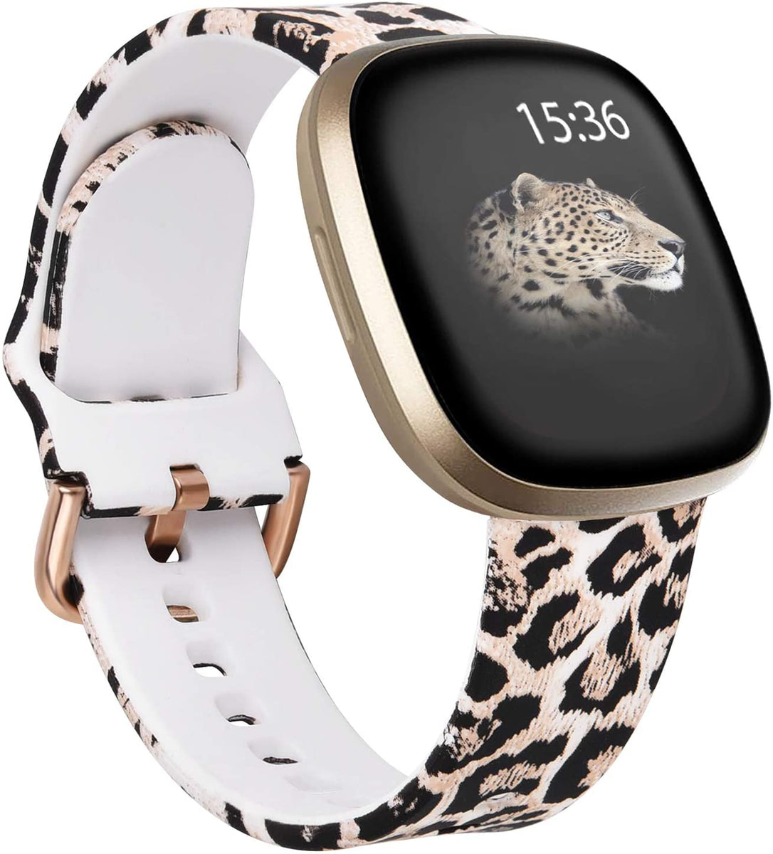 Leopard print fitbit hotsell versa band