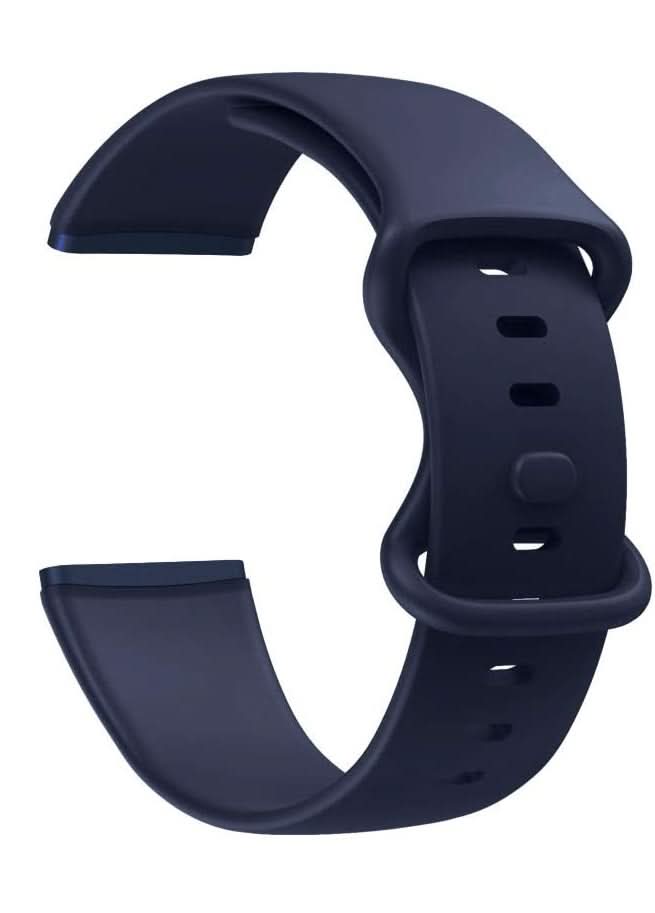 Navy Blue Strap for Fitbit Versa 4 FitStrapsUK