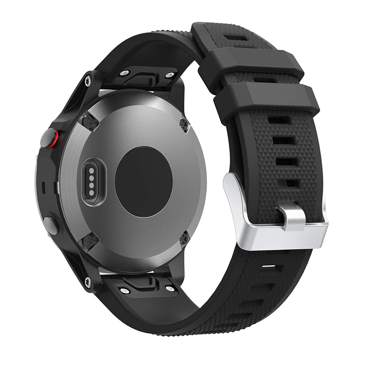 Black Garmin Fenix 6 Strap FitStrapsUK