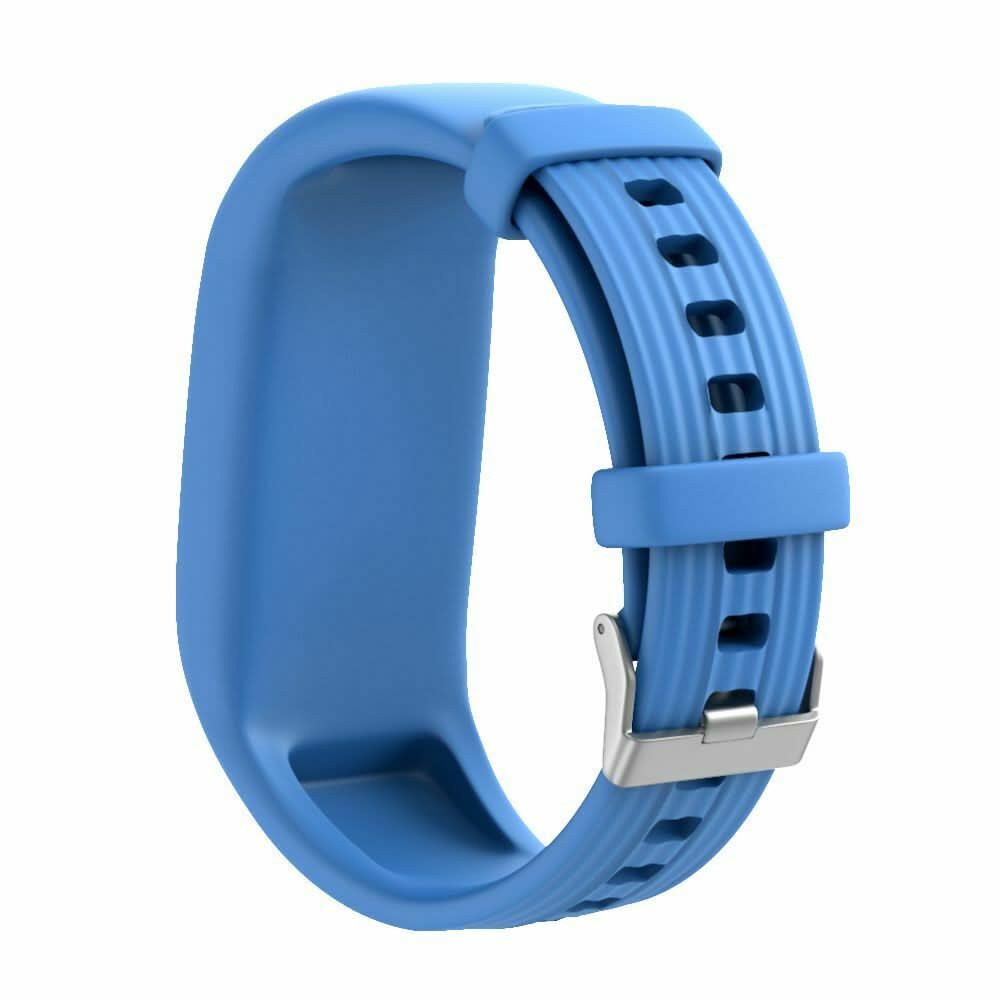 Light Blue Garmin Vivofit Junior Strap FitStrapsUK