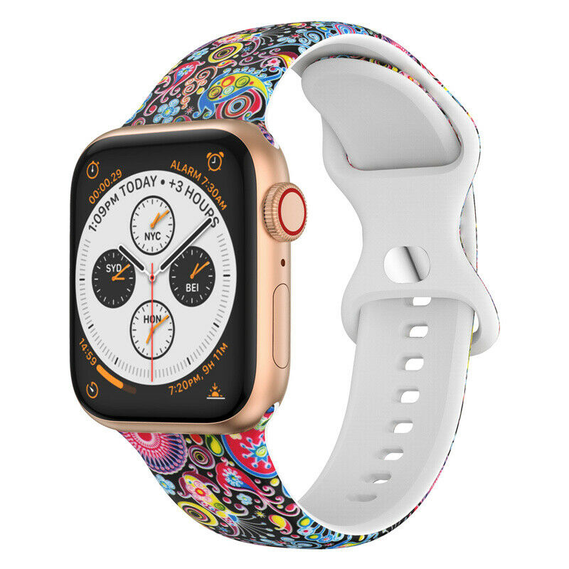Jellyfish Pattern Apple Watch Strap FitStrapsUK