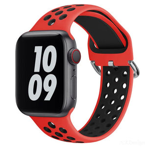 Red/Black Apple Watch Sport Band