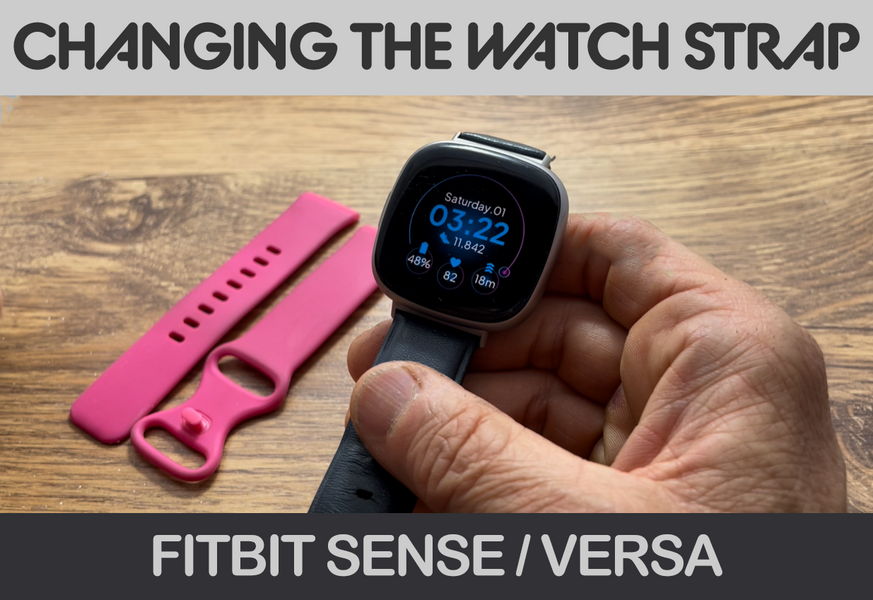 How to change the Fitbit Sense strap