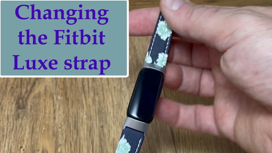 Changing the Fitbit Luxe Straps