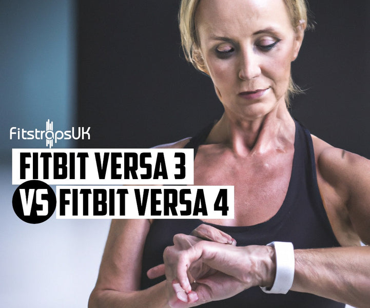 The Fitbit Versa 4 vs The Fitbit Versa 3