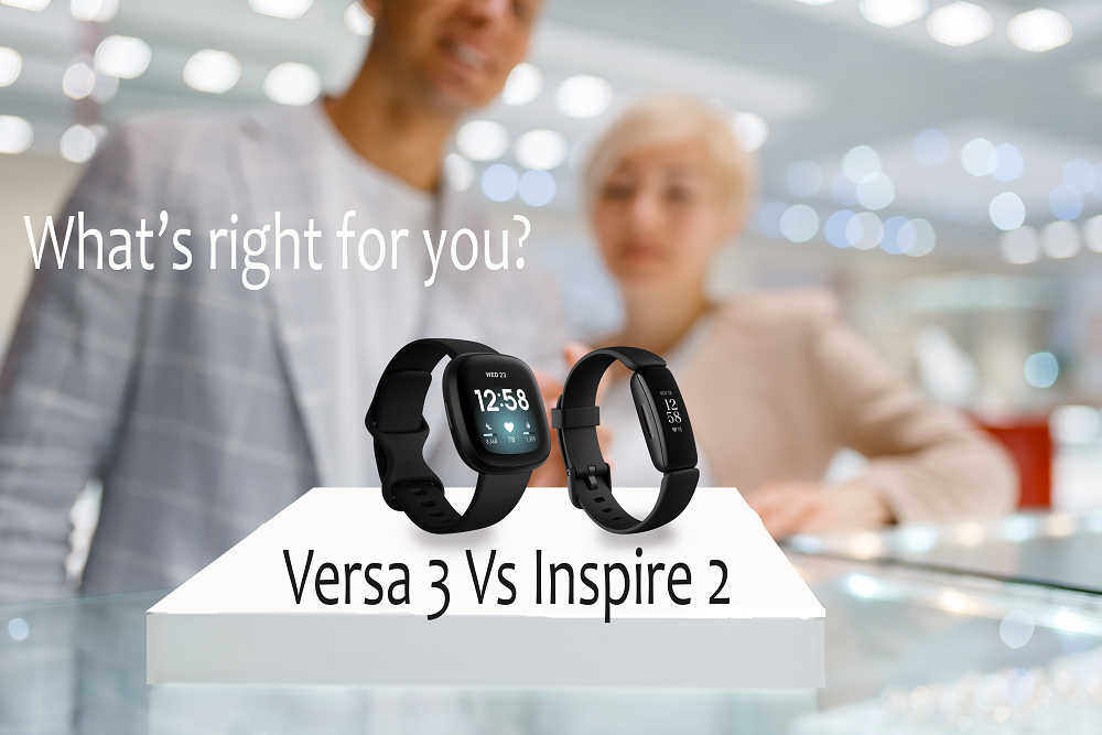 Fitbits: Versa 3 Vs Inspire 2