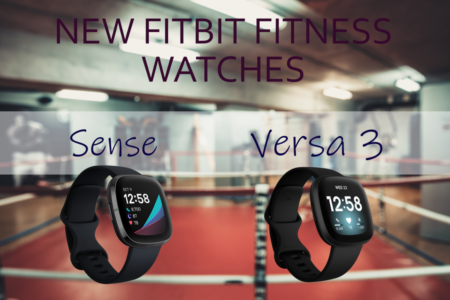 Two new fitbit fitness monitors