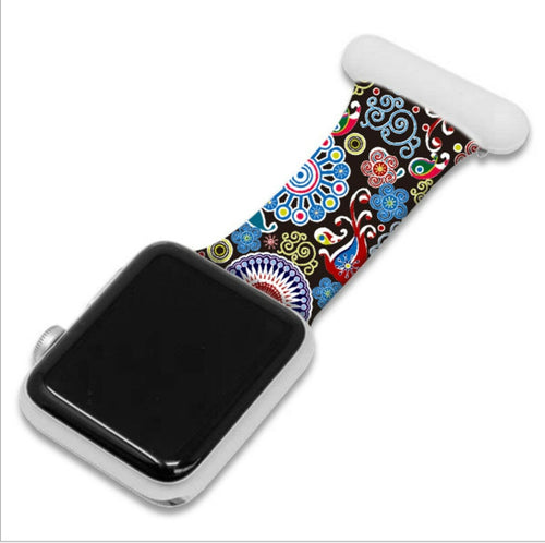 Swirls Apple Watch Nurse Fob  44mm