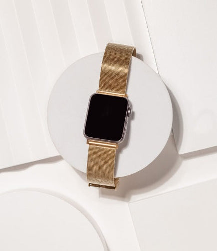 Gold Metal Apple Watch 38mm Strap