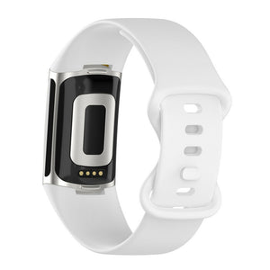 White Strap for Fitbit Charge 6