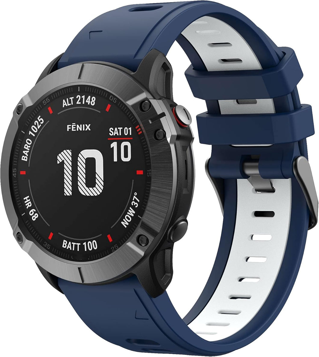 Navy/White Garmin Approach S60 Strap