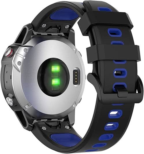Black/Blue Garmin Forerunner 935 Strap