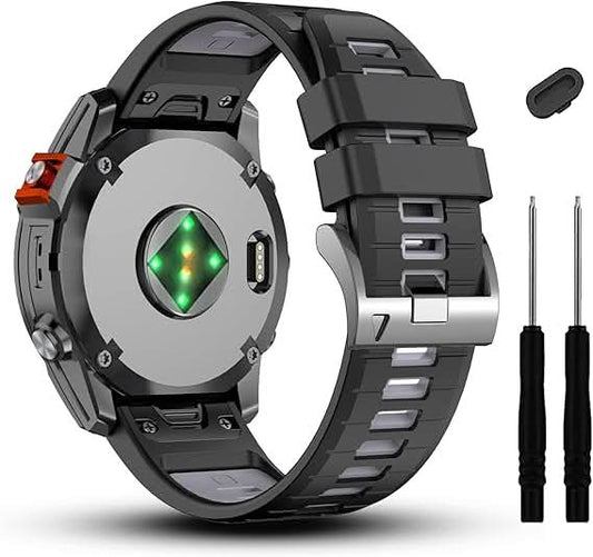 Black/Grey Garmin Forerunner 935 Strap