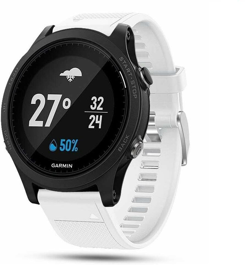 White Garmin Forerunner 945 Strap – FitStrapsUK