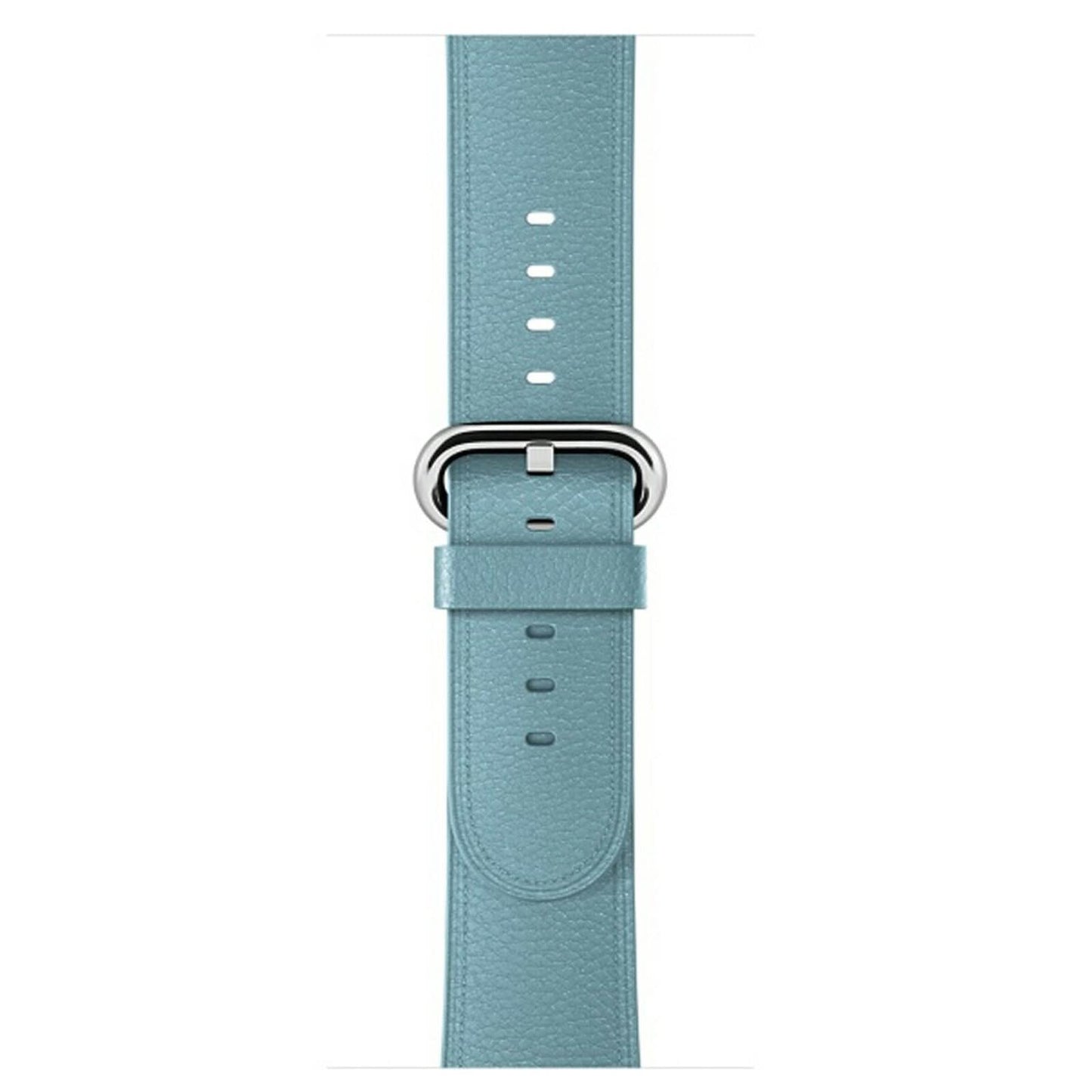 Navy Leather Apple Watch Band 44mm