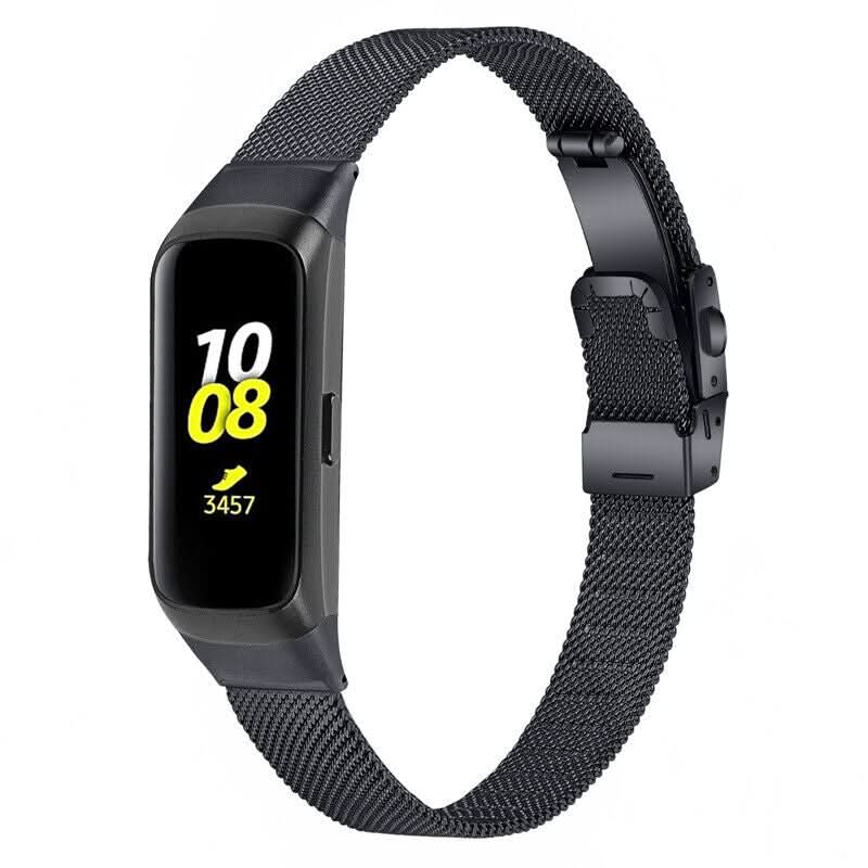 Black Metal Samsung Galaxy Fit Strap