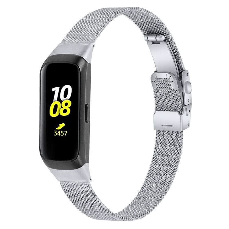 Silver Metal Samsung Galaxy Fit Strap