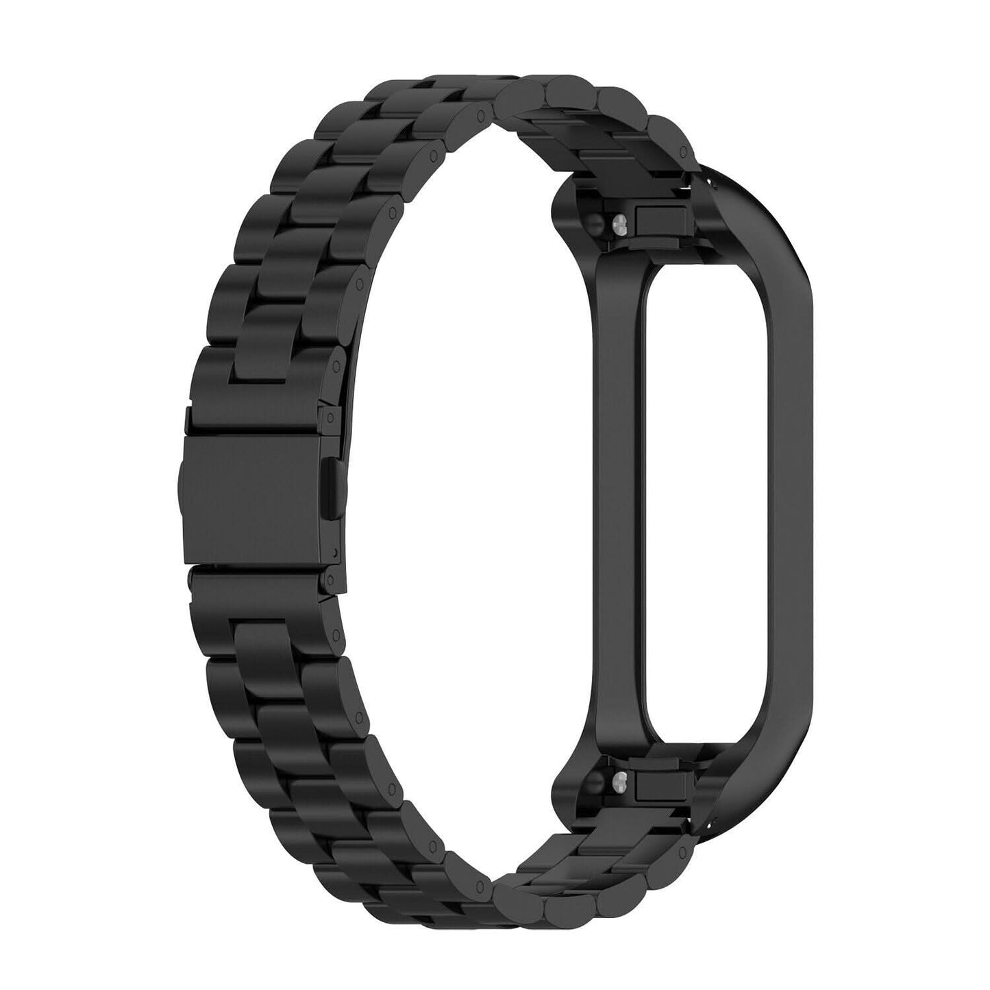 Black Stainless Steel Samsung Galaxy Fit 2 Strap