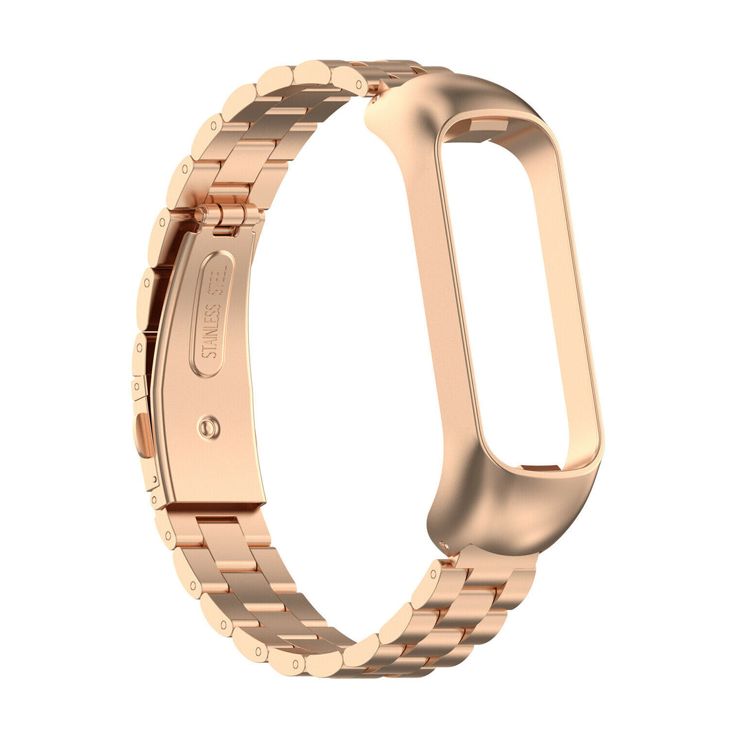 Rose Gold Stainless Steel Samsung Galaxy Fit 2 Strap
