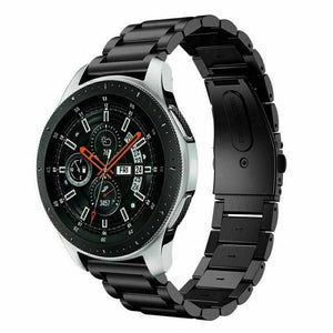 Black Stainless Steel Samsung Galaxy Watch Strap