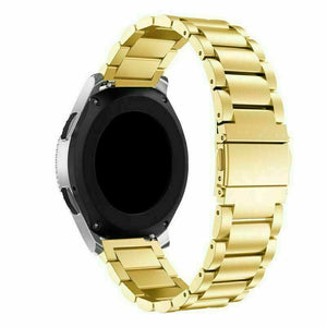 Gold Stainless Steel Samsung Galaxy Watch Strap