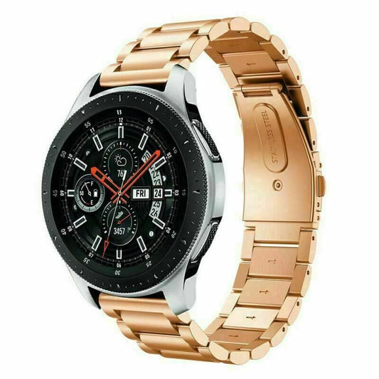 Rose Gold Stainless Steel Samsung Galaxy Watch Strap
