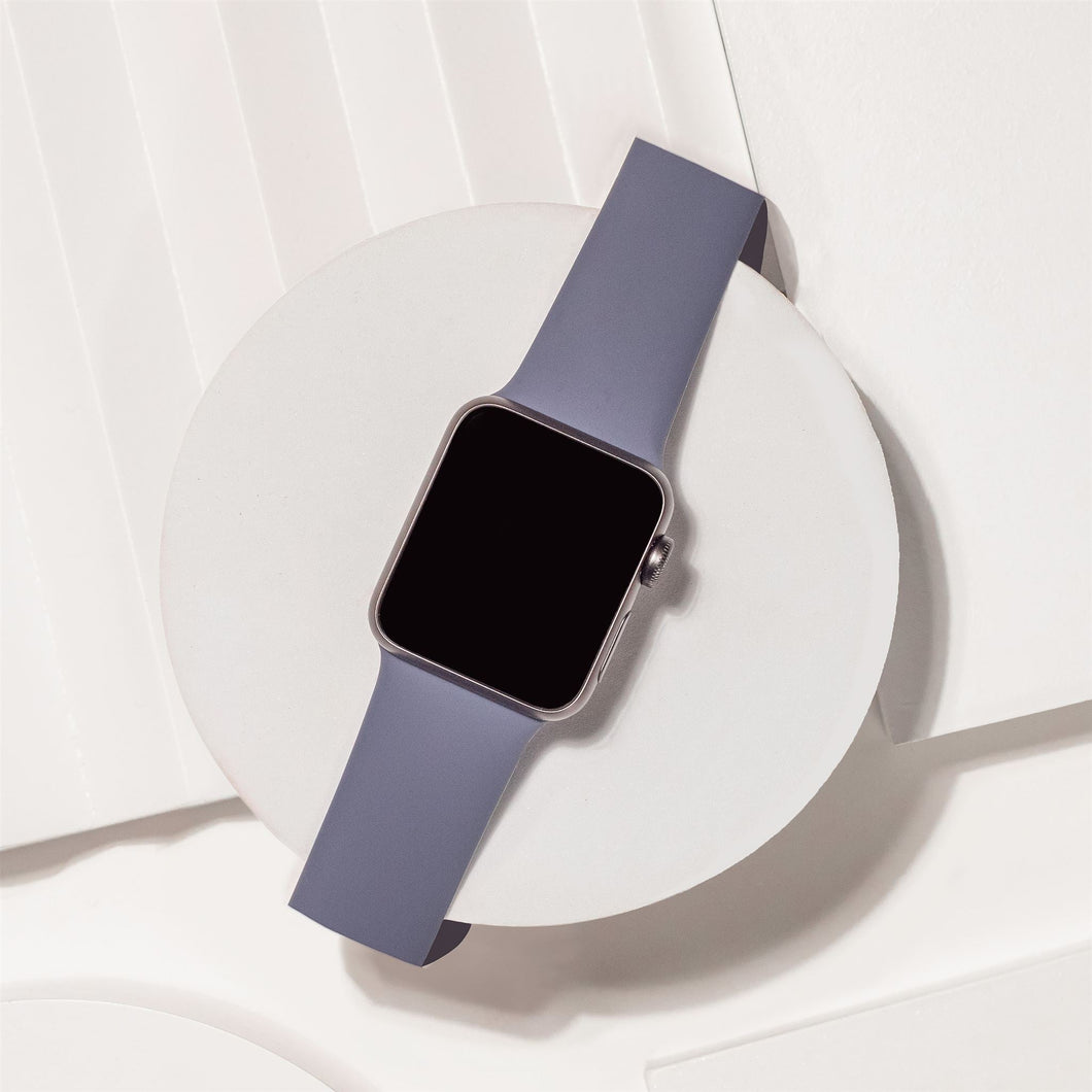 Grey Apple Watch 38mm Strap FitStrapsUK