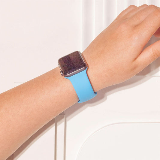 Light Blue Apple Watch 38mm Strap