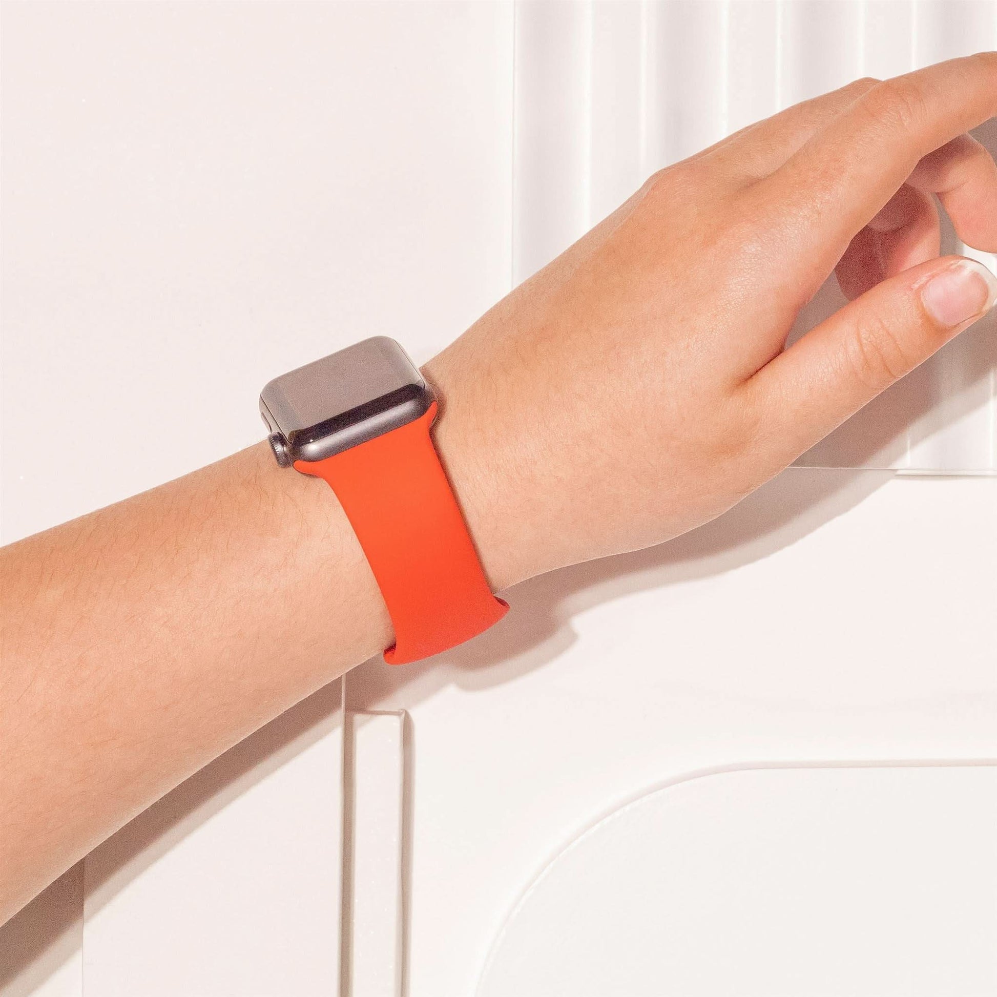Red Apple Watch Band 44mm