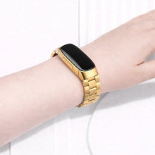 Gold Stainless Steel Strap for Fitbit Inspire 2