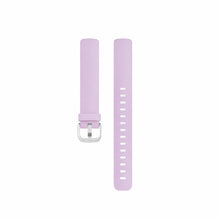 Light purple replacement wristband for Fitbit Inspire 2 with buckle and adjustment holes