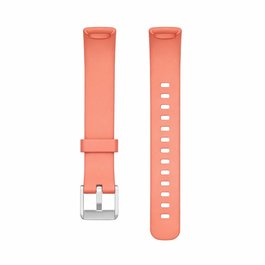 Official red coloured band for Fitbit Luxe device not attached to tracker