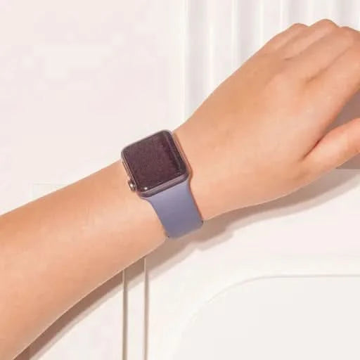 Grey Apple Watch Ultra Watch Strap - 49mm Secure Fit