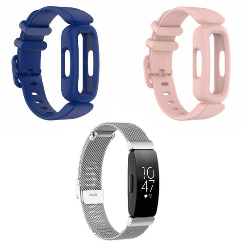 3 x Fitbit Ace 3 Metal Refresh Pack Bundle