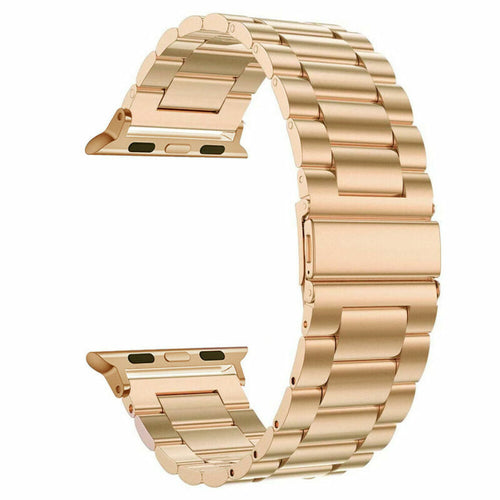 Rose Gold Stainless Steel Apple Watch Strap