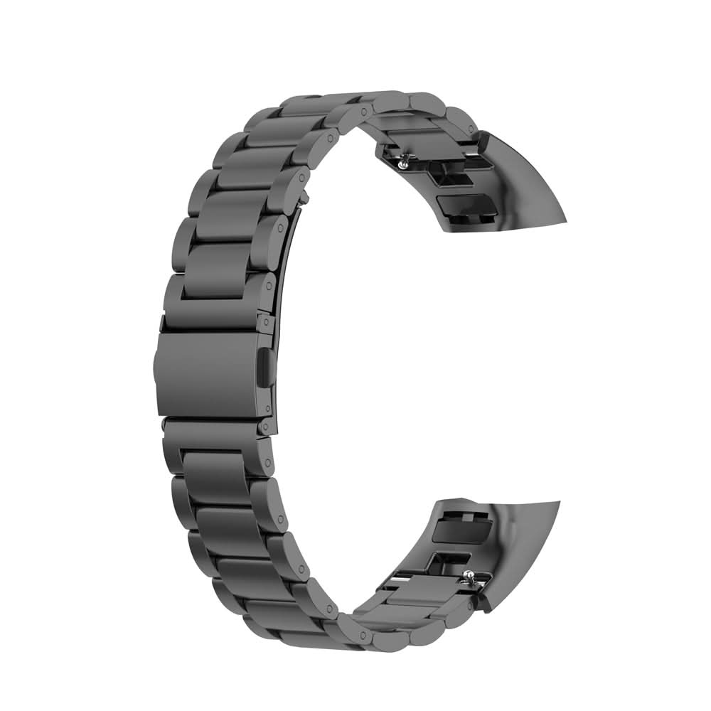 Black Stainless Steel Huawei Honor Band 4 Strap
