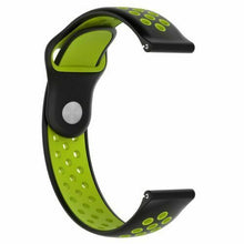 black green Sports Style Strap for Samsung Galaxy Watch 42mm