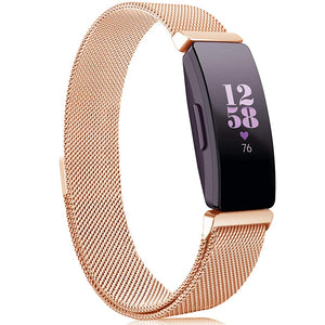 Rose Gold Metal Strap for Fitbit Inspire
