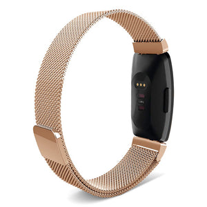 Rose Gold Metal Band for Fitbit Inspire HR