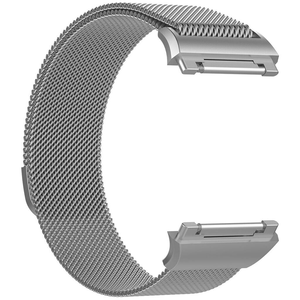 Silver Metal Fitbit Ionic Strap