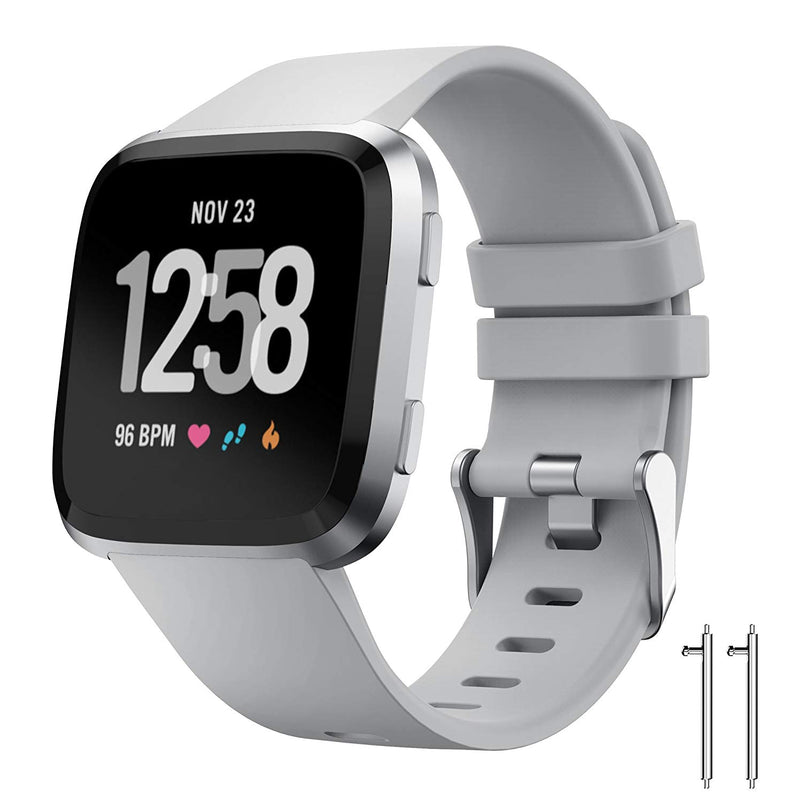 Grey versa fitbit online