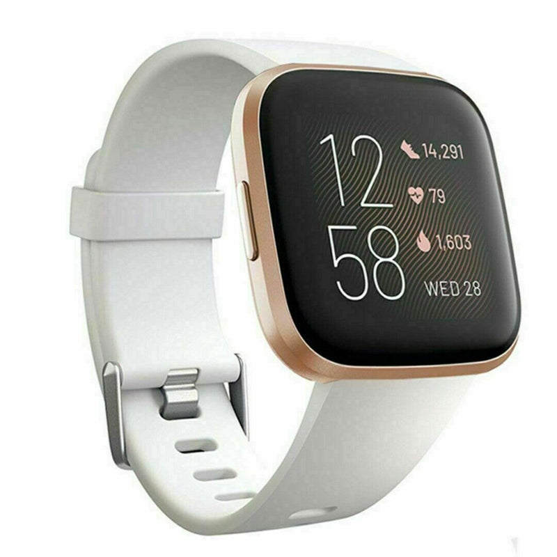 White best sale fitbit strap